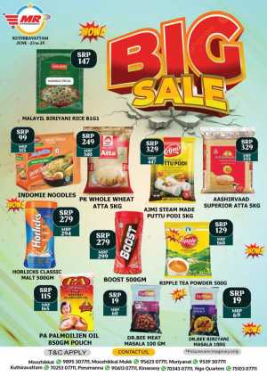 Monday offers In MR Hypermarket Calicut